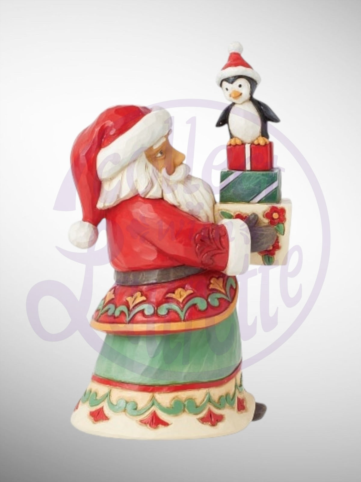 Jim Shore Heartwood Creek -Loaded Up With Christmas Cheer Figurine